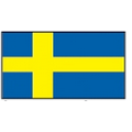 Sweden Internationaux Display Flag - 32 Per String (60')